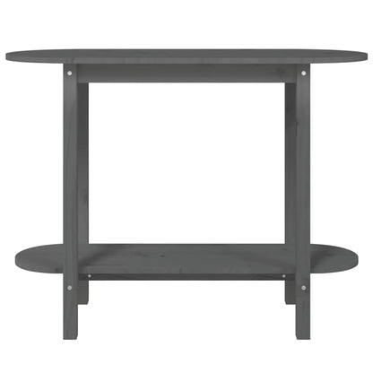 Mesa Consola De Madera Maciza De Pino 110X40X80 Cm