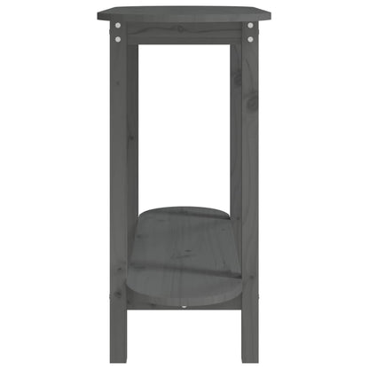 Mesa Consola De Madera Maciza De Pino 110X40X80 Cm