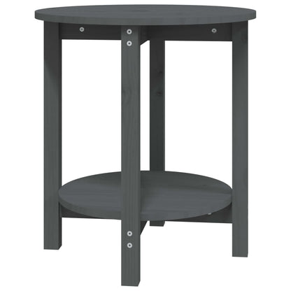 Mesa De Centro De Madera Maciza De Pino Ø55X60 Cm