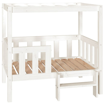 Cama Para Perros Madera Maciza De Pino 95,5X73,5X900 Cm