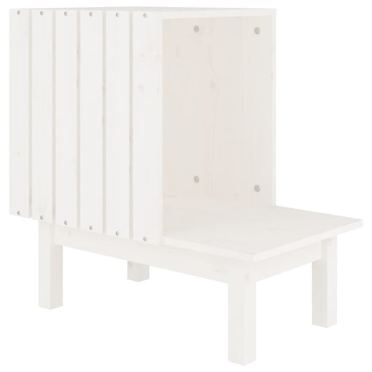 Casa Para Gatos De Madera Maciza De Pino 60X36X60 Cm