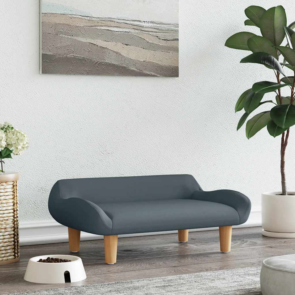 Cama Para Perros De Negra 70X40X24 Cm