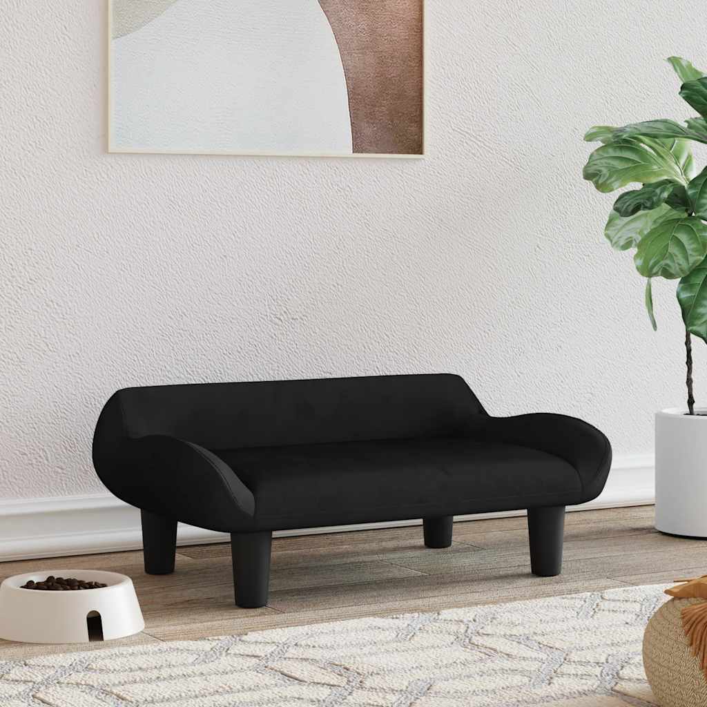 Cama Para Perros De Negra 70X40X24 Cm