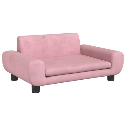Cama Para Perros De Terciopelo