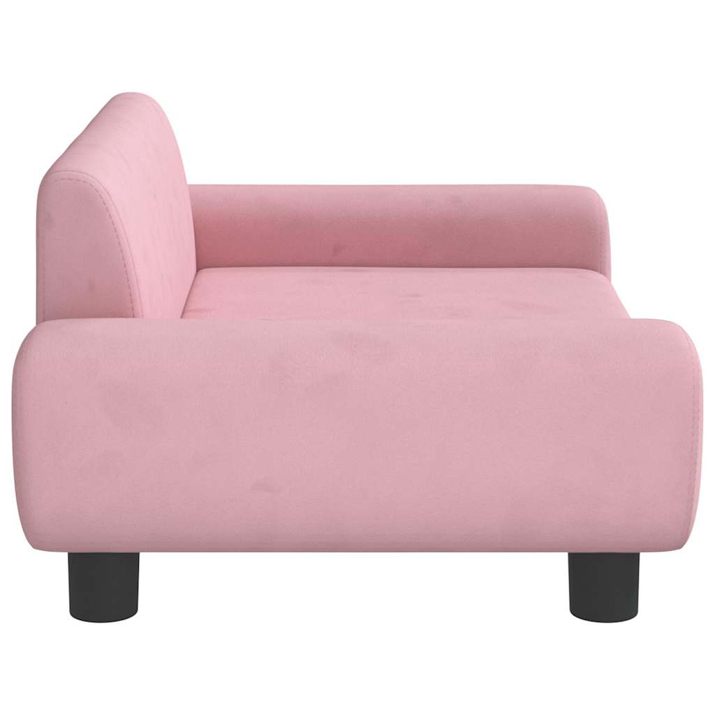 Cama Para Perros De Terciopelo