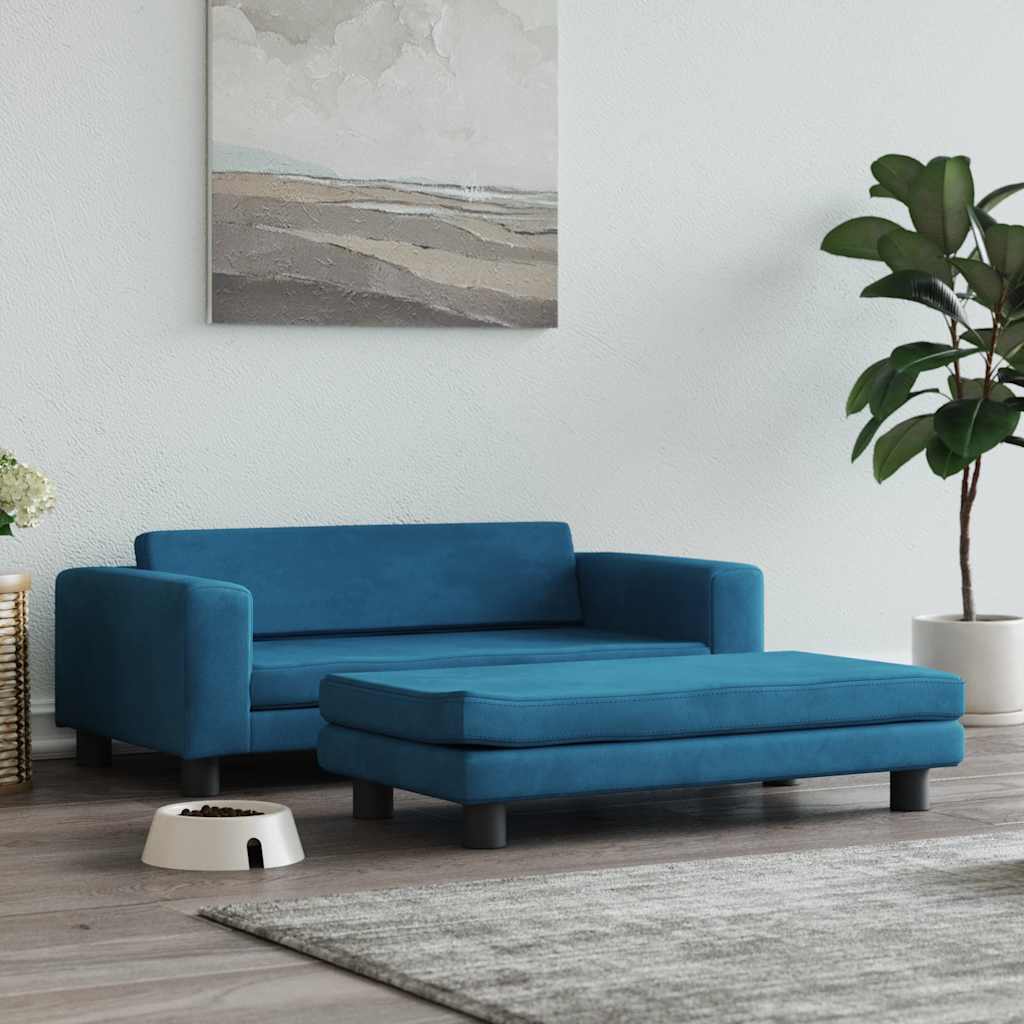 Cama De Perros Con Extensión 100X50X30 Cm
