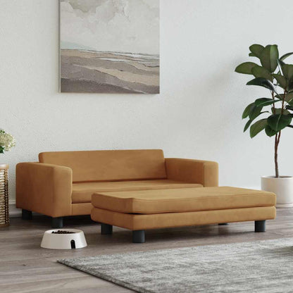 Cama De Perros Con Extensión 100X50X30 Cm