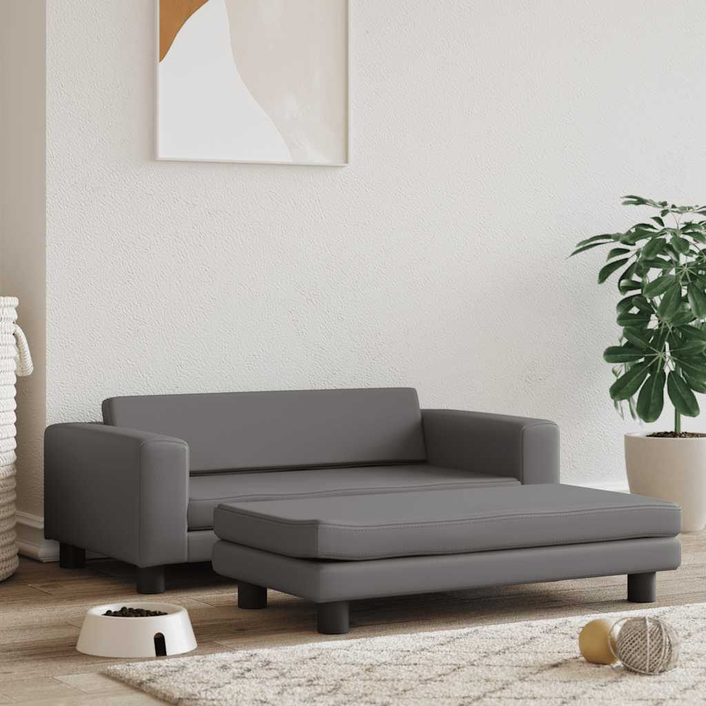 Cama De Perros Con Extensión 100X50X30 Cm