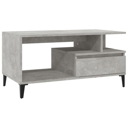 Mesa De Centro Madera Contrachapada 90X49X45 Cm