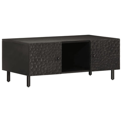 Mesa De Centro Negra 100X54X40 Cm