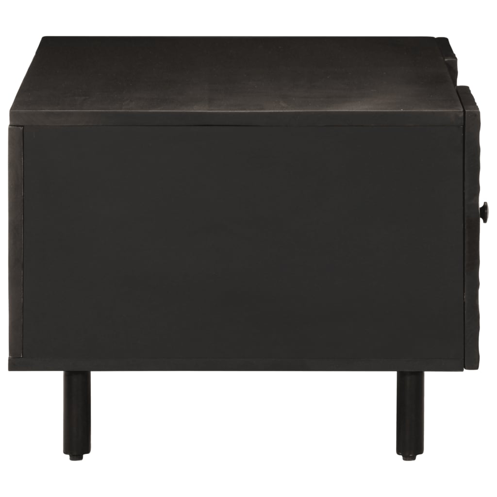 Mesa De Centro Negra 100X54X40 Cm