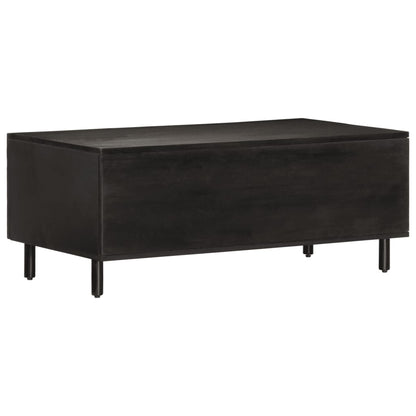 Mesa De Centro Negra 100X54X40 Cm