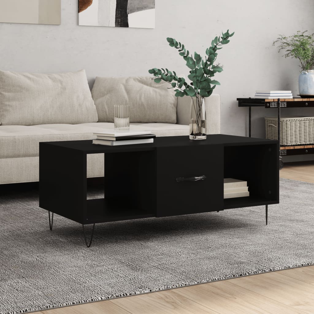 Mesa De Centro Madera Contrachapada 102X50X40 Cm