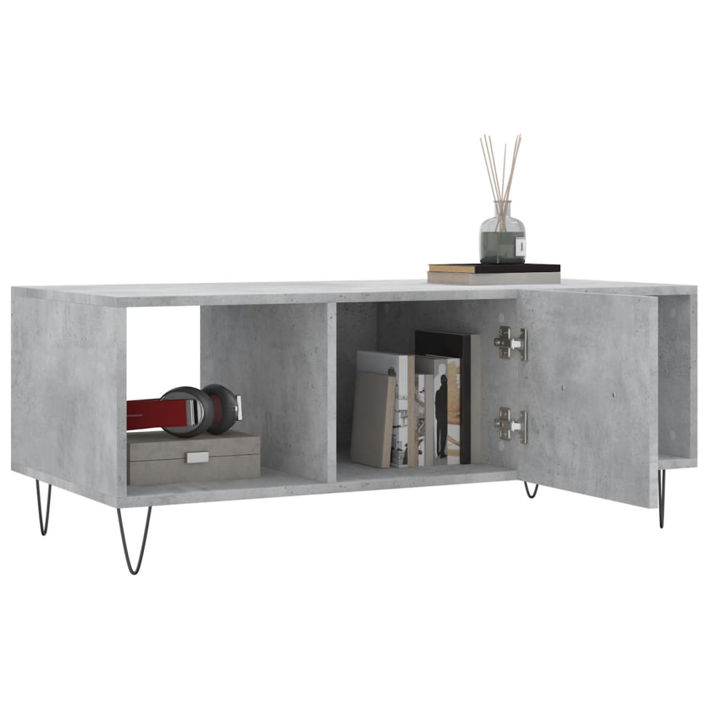 Mesa De Centro Madera Contrachapada 102X50X40 Cm