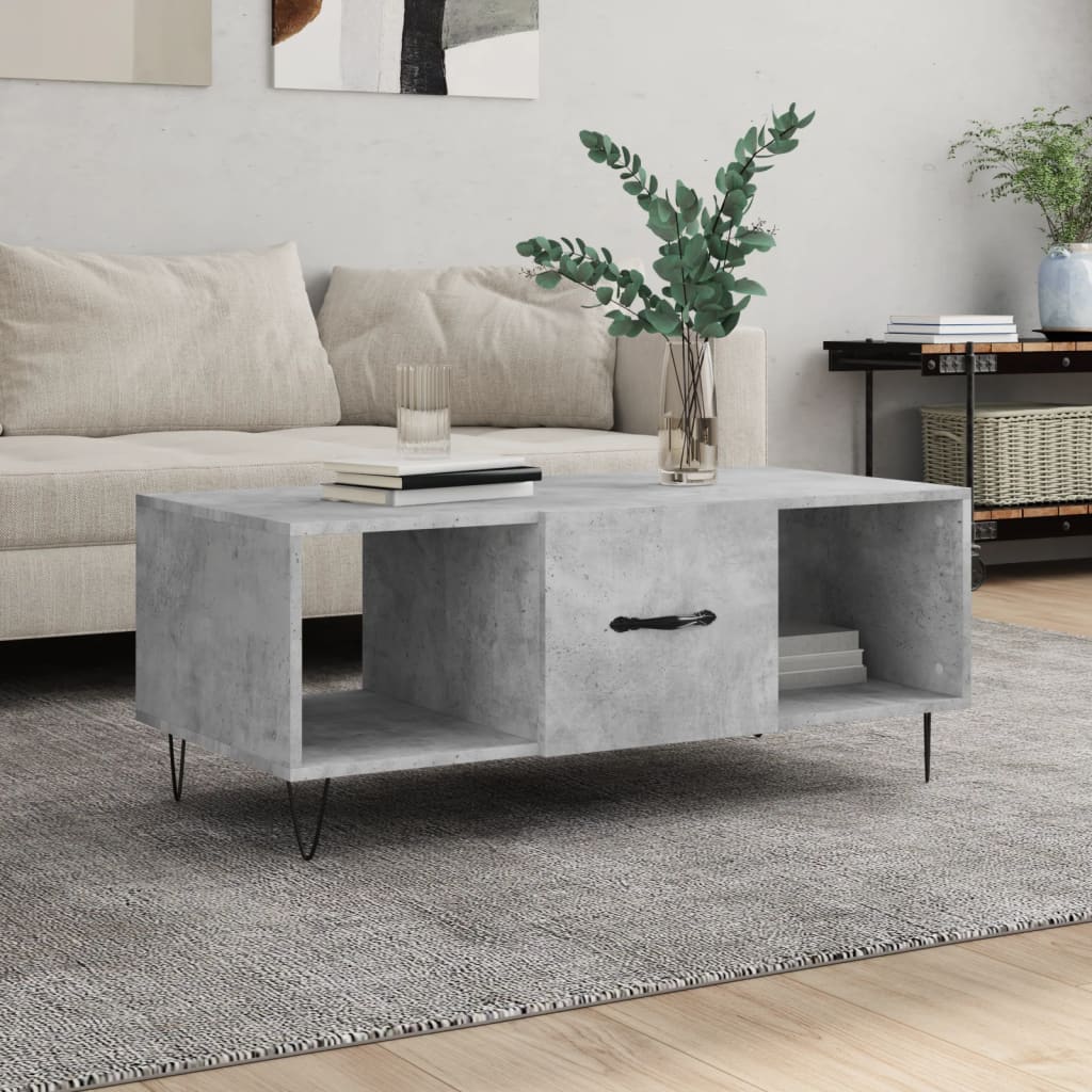 Mesa De Centro Madera Contrachapada 102X50X40 Cm