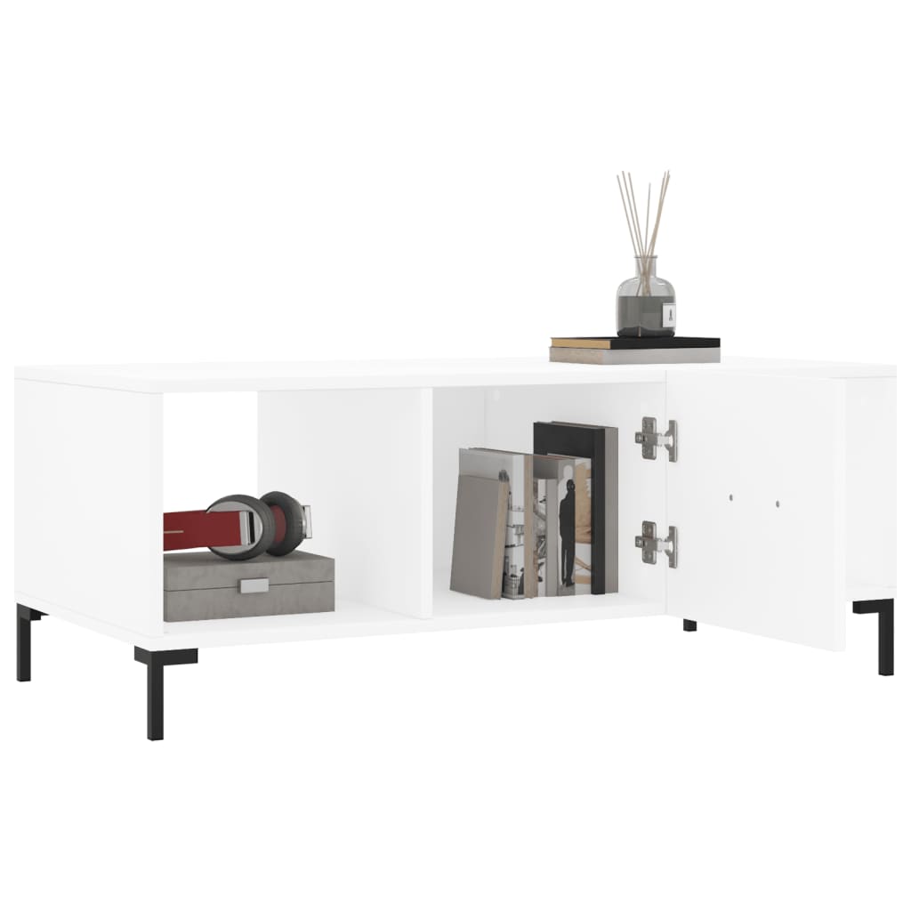 Mesa De Centro Madera Contrachapada 102X50X40 Cm