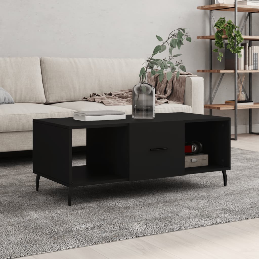 Mesa De Centro Madera Contrachapada 102X50X40 Cm