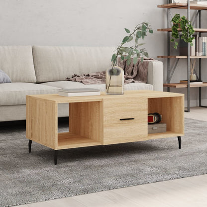 Mesa De Centro Madera Contrachapada 102X50X40 Cm