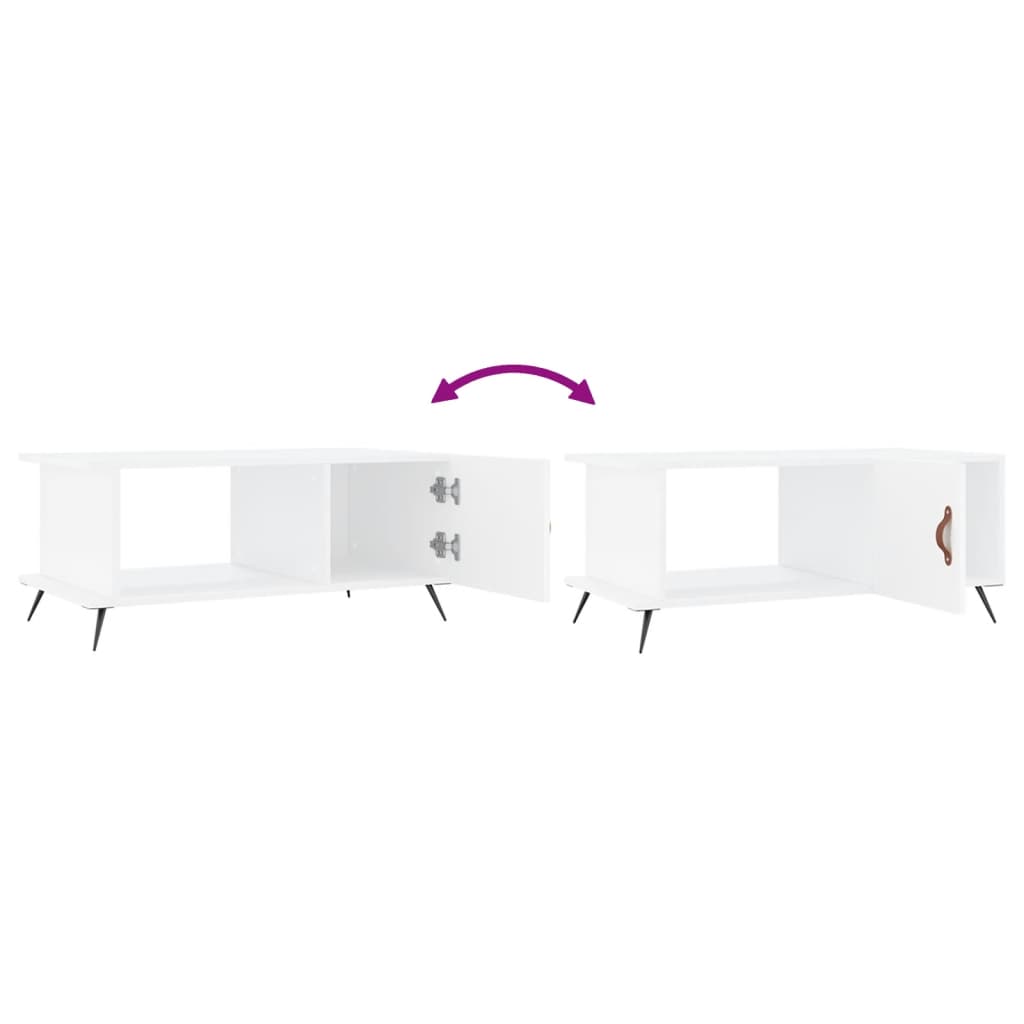Mesa De Centro Madera Contrachapada 90X50X40 Cm