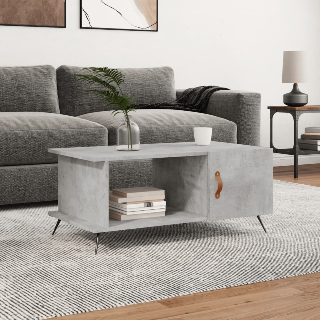 Mesa De Centro Madera Contrachapada 90X50X40 Cm