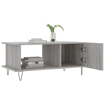 Mesa De Centro Madera Contrachapada 90X50X40 Cm