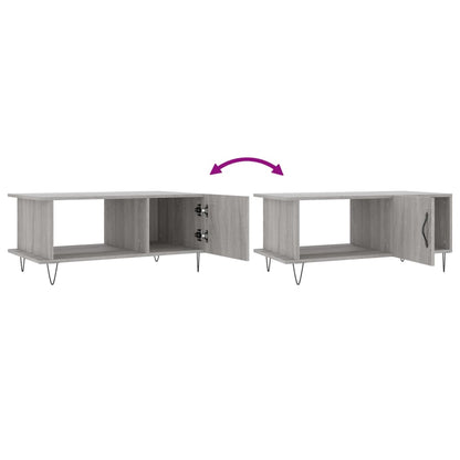 Mesa De Centro Madera Contrachapada 90X50X40 Cm