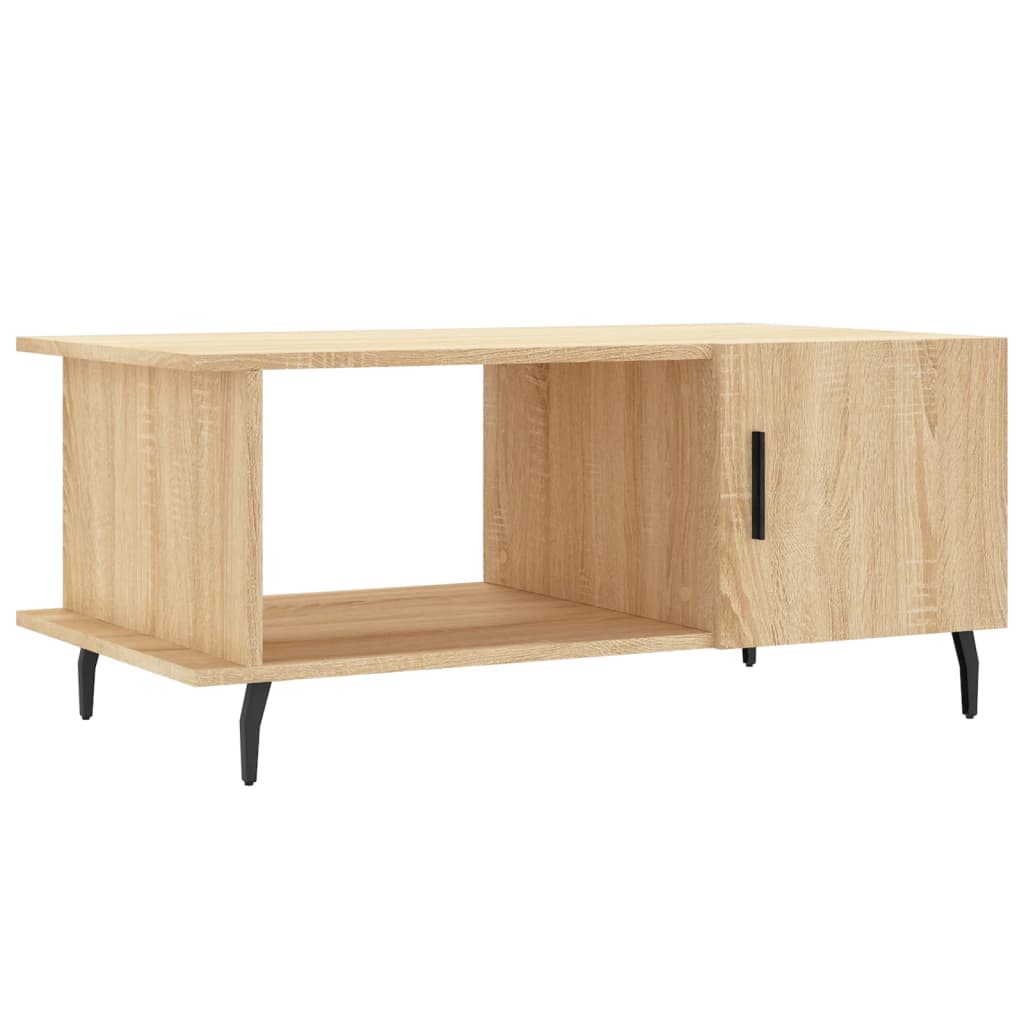 Mesa De Centro Madera Contrachapada 90X50X40 Cm