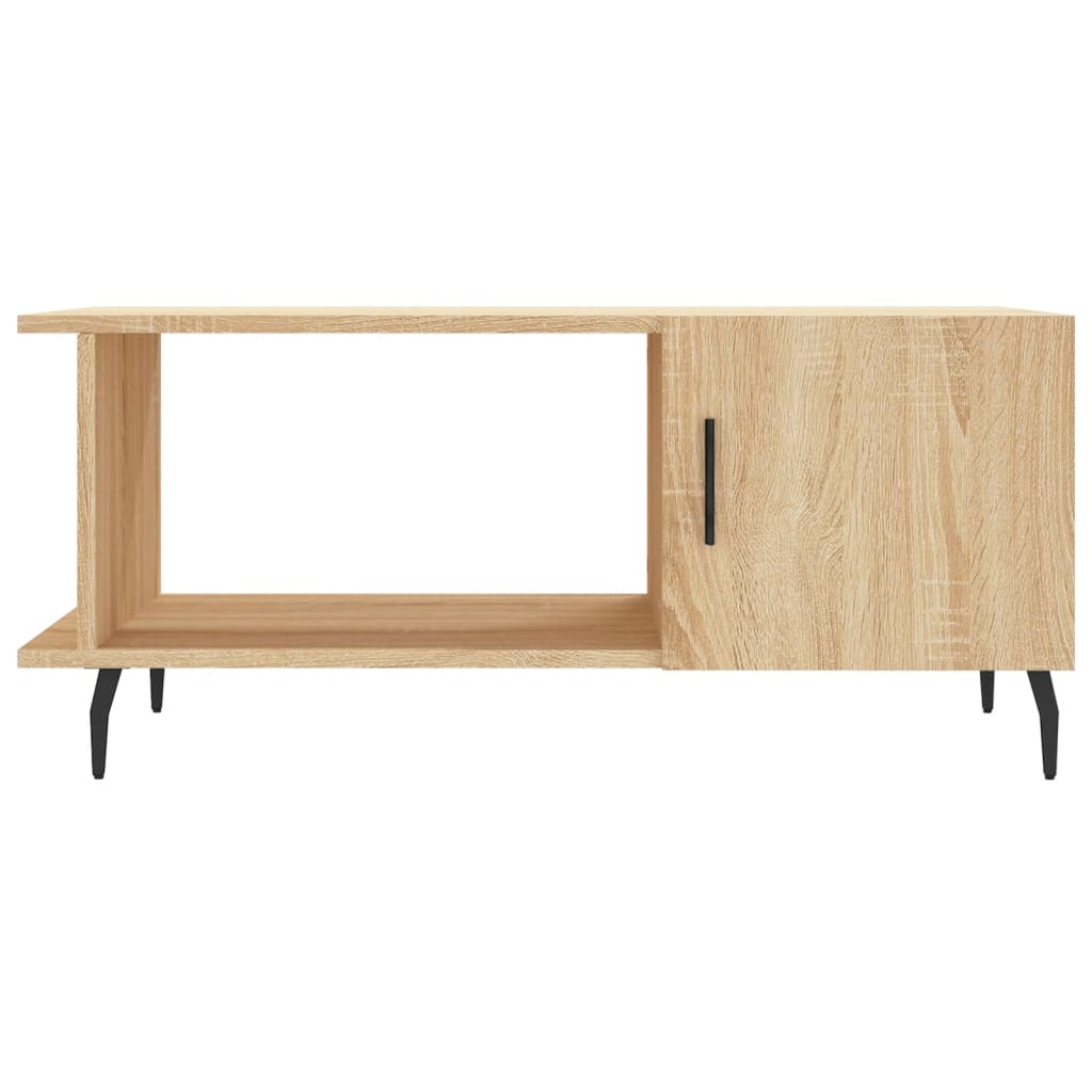 Mesa De Centro Madera Contrachapada 90X50X40 Cm