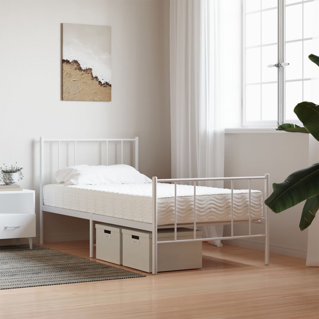 Colchón De Espuma Dureza 2 3 Blanco