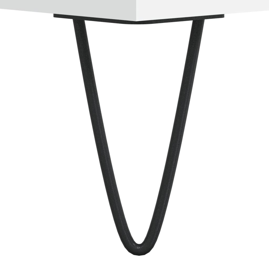 Mesa De Centro Madera De Ingeniería 90X60X35 Cm