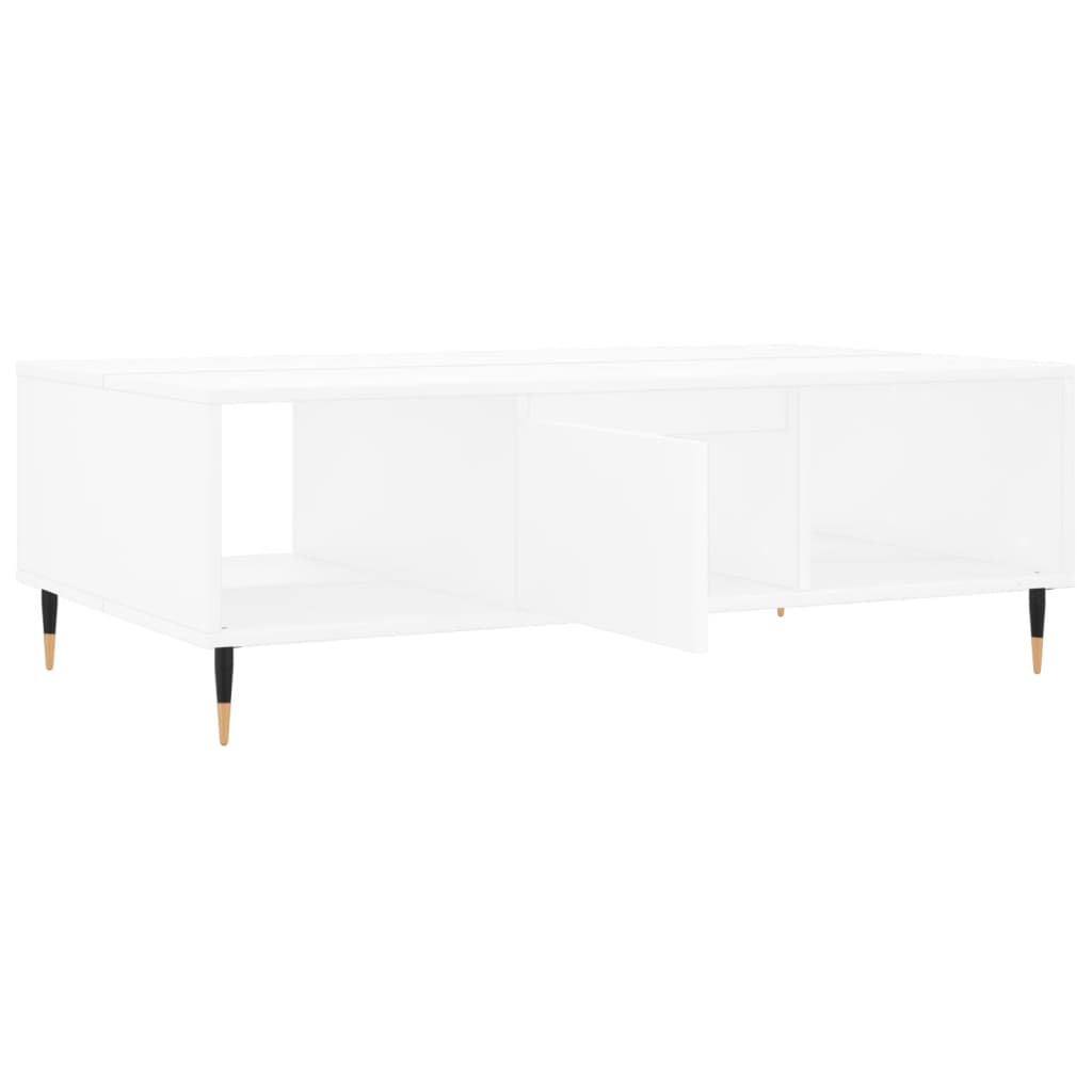 Mesa De Centro Madera De Ingeniería 104X60X35 Cm