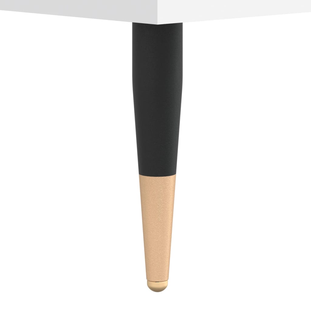 Mesa De Centro Madera De Ingeniería 104X60X35 Cm