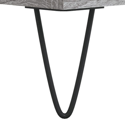 Mesa De Centro Madera De Ingeniería 104X60X35 Cm