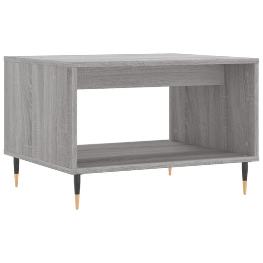 Mesa De Centro Madera De Ingeniería 60X50X40 Cm