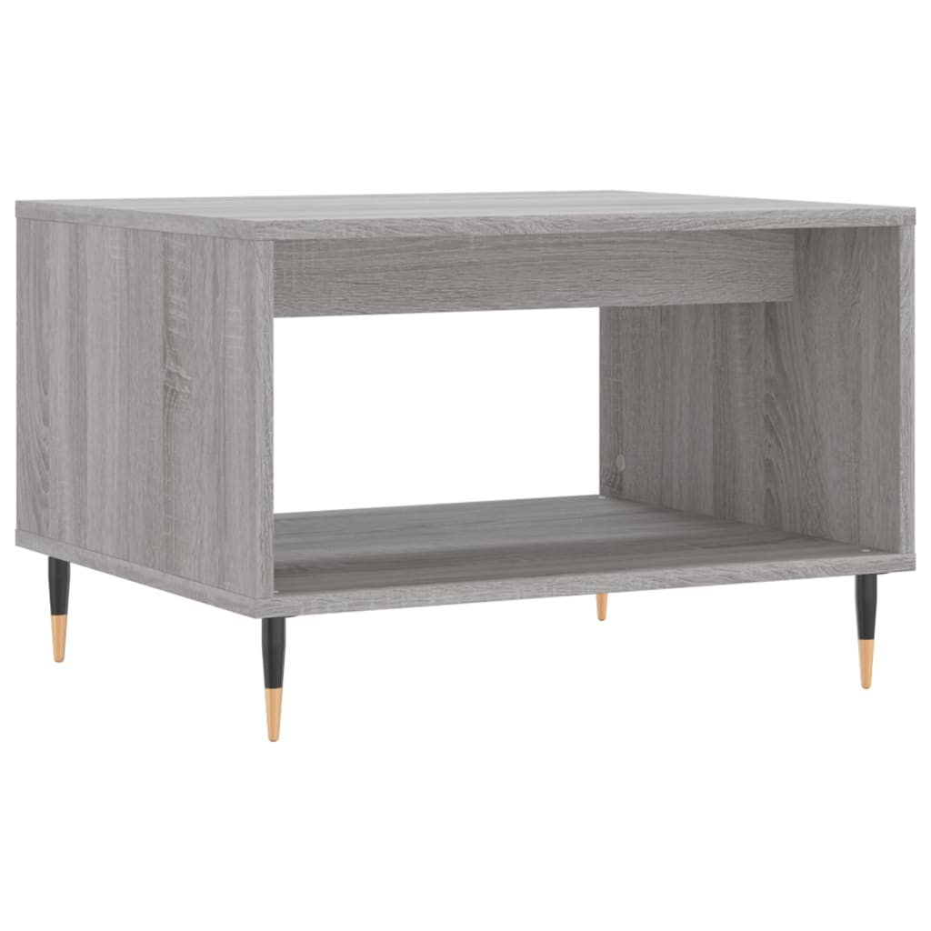 Mesa De Centro Madera De Ingeniería 60X50X40 Cm