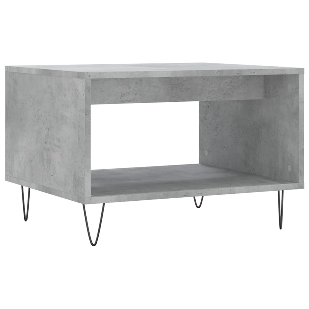 Mesa De Centro Madera De Ingeniería 60X50X40 Cm