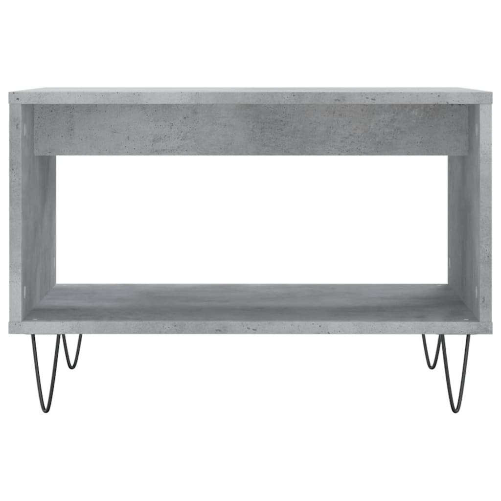 Mesa De Centro Madera De Ingeniería 60X50X40 Cm