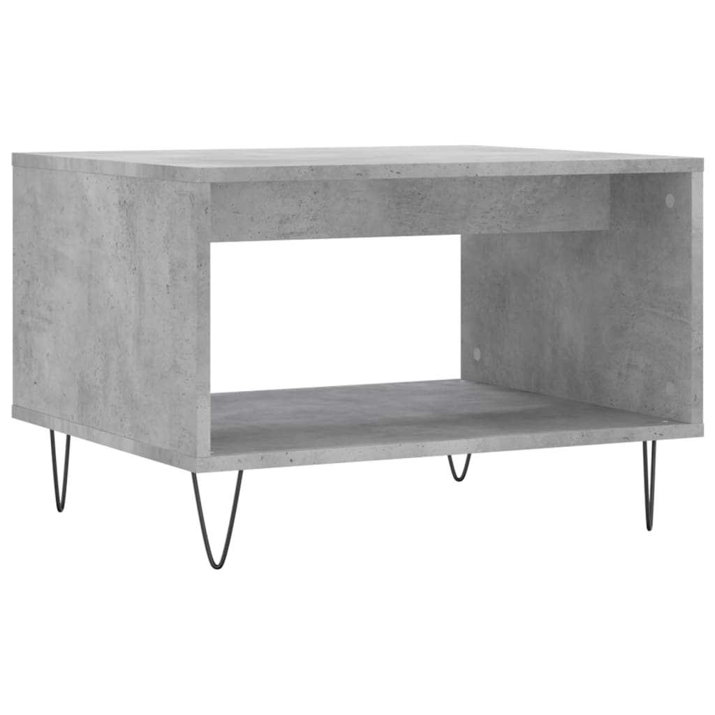 Mesa De Centro Madera De Ingeniería 60X50X40 Cm
