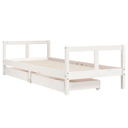 Estructura Cama Niños Con Cajones Madera Pino