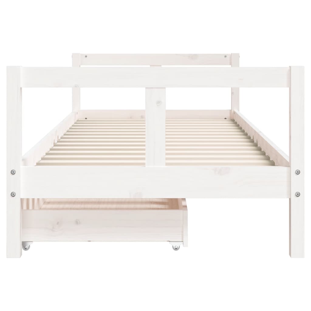 Estructura Cama Niños Con Cajones Madera Pino