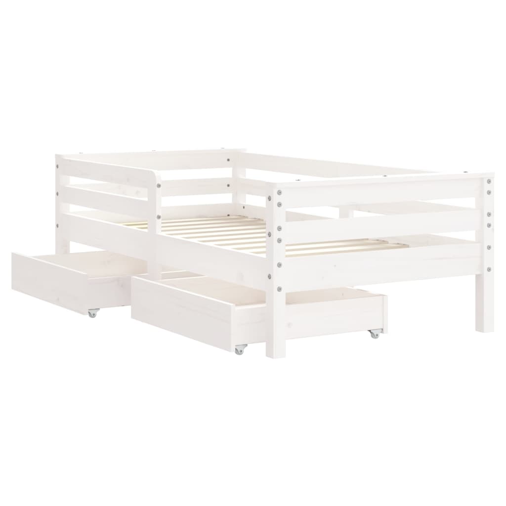 Estructura Cama Niños Con Cajones Madera Pino