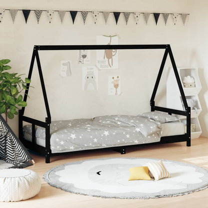 Estructura De Cama Para Niños Madera Maciza De Pino