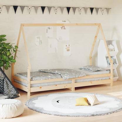 Estructura De Cama Para Niños Madera De Pino