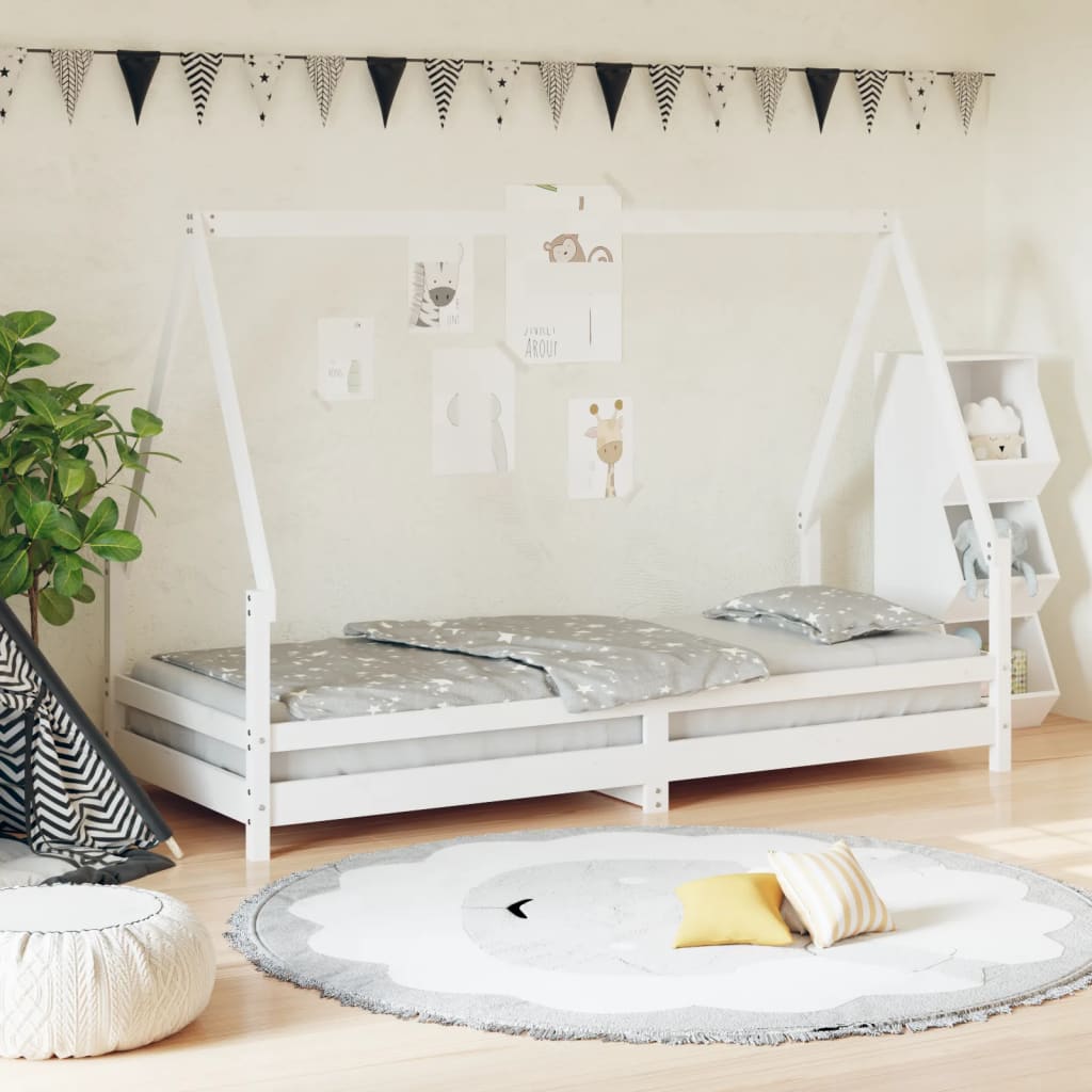 Estructura De Cama Para Niños Madera De Pino
