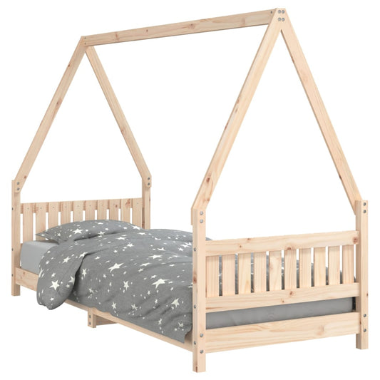 Estructura De Cama Para Niños Madera Maciza De Pino