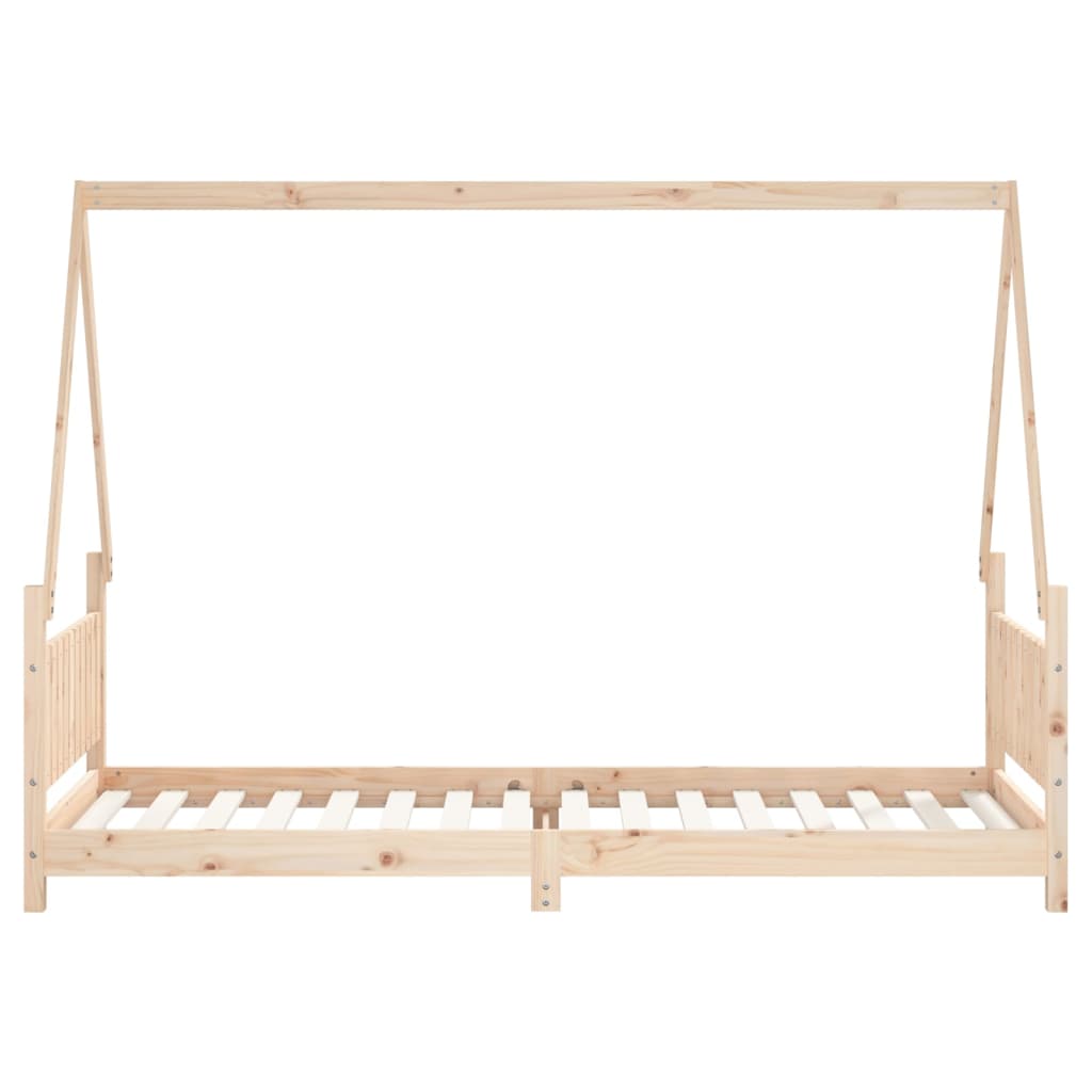 Estructura De Cama Para Niños Madera Maciza De Pino