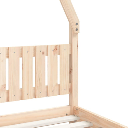 Estructura De Cama Para Niños Madera Maciza De Pino
