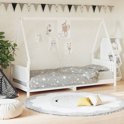 Estructura De Cama Para Niños Madera Maciza De Pino