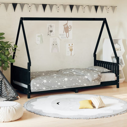 Estructura De Cama Para Niños Madera Maciza De Pino
