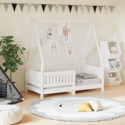 Estructura De Cama Para Niños Madera Maciza De Pino